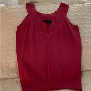 Banana republic pink tank shell